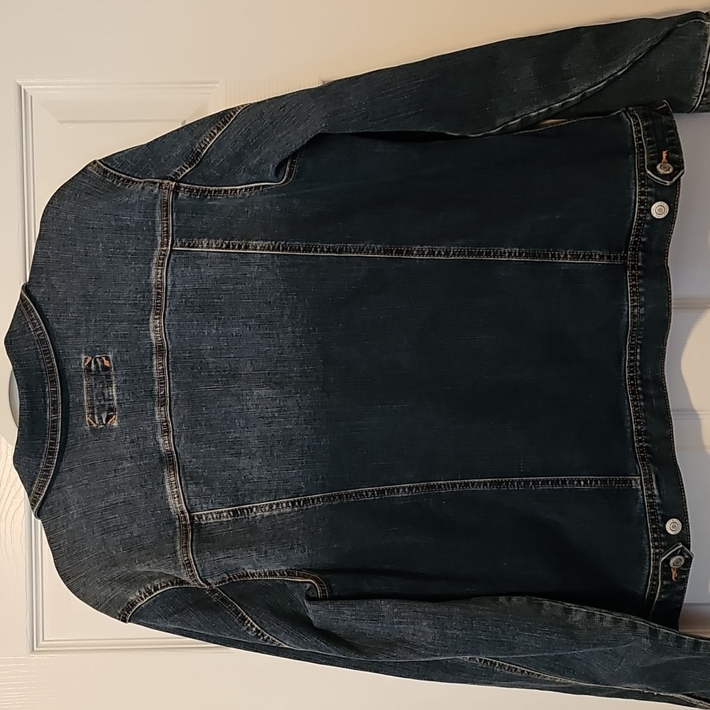 NWT Maurice's denim Button Down Jacket, XXL - Picture 8 of 9